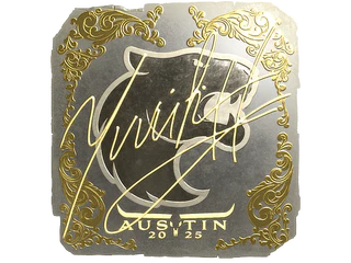 Sticker | yuurih (Gold) | Austin 2025