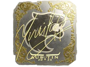 Sticker | yuurih (Gold) | Austin 2025 image