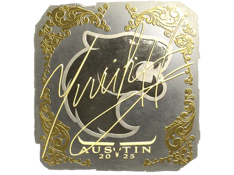 Sticker | yuurih (Gold) | Austin 2025 image