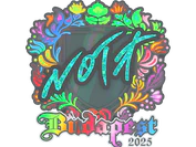 Sticker | nota (Holo) | Budapest 2025 image