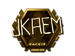 Sticker | jkaem (Gold) | London 2018 image