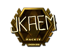 Sticker | jkaem (Gold) | London 2018 image