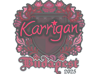 Sticker | karrigan | Budapest 2025 image