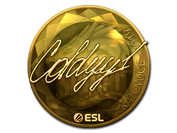 Sticker | COLDYY1 (Gold) | Katowice 2019 image