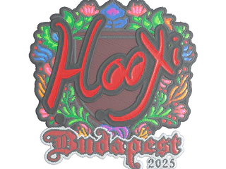 Sticker | HooXi (Embroidered) | Budapest 2025