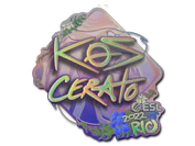 Sticker | KSCERATO (Holo) | Rio 2022 image