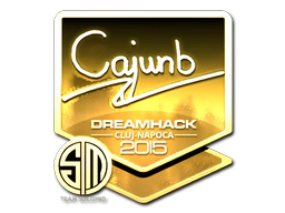Sticker | cajunb (Gold) | Cluj-Napoca 2015 image