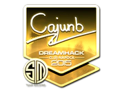 Sticker | cajunb (Gold) | Cluj-Napoca 2015 image