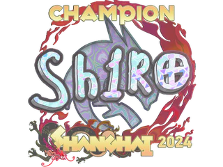 Sticker | sh1ro (Holo, Champion) | Shanghai 2024