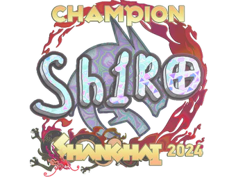 Sticker | sh1ro (Holo, Champion) | Shanghai 2024 image