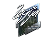 Sticker | LEGIJA (Foil) | Boston 2018 image