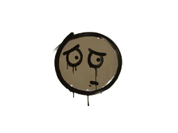 Sealed Graffiti | Worry (Dust Brown)
