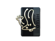 Sticker | Hello FAMAS (Gold) image