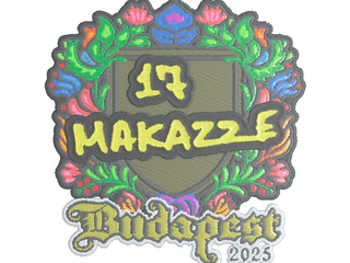 Sticker | makazze (Embroidered) | Budapest 2025