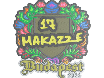 Sticker | makazze (Embroidered) | Budapest 2025 image