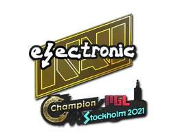 Sticker | electroNic | Stockholm 2021 image