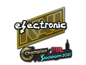 Sticker | electroNic | Stockholm 2021 image