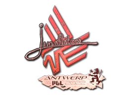 Sticker | juanflatroo (Holo) | Antwerp 2022 image