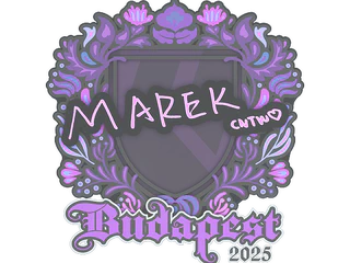 Sticker | Marek | Budapest 2025