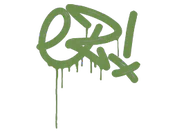 Sealed Graffiti | Little EZ (Battle Green) image