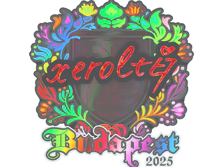 Sticker | xerolte (Holo) | Budapest 2025