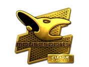 Sticker | mousesports (Gold) | Atlanta 2017 image