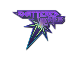 Sticker | Shattered Web image