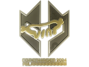 Sticker | VINI (Gold) | Copenhagen 2024 image