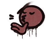 Sealed Graffiti | Chef Kiss (Brick Red) image