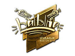 Sticker | balblna (Gold) | Boston 2018 image