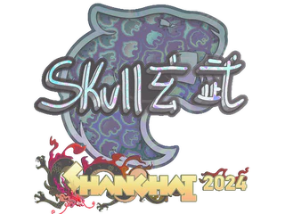 Sticker | skullz (Holo) | Shanghai 2024