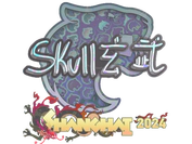 Sticker | skullz (Holo) | Shanghai 2024 image