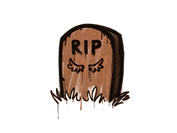 Sealed Graffiti | Tombstone (Tiger Orange) image