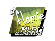 Sticker | flamie (Foil) | MLG Columbus 2016 image