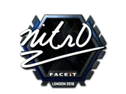 Sticker | nitr0 (Foil) | London 2018 image