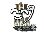 Sticker | nin9 (Glitter) | Antwerp 2022 image