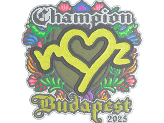 Sticker | ropz (Embroidered, Champion) | Budapest 2025
