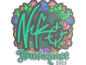 Sticker | NiKo (Embroidered) | Budapest 2025 image