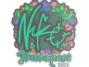 Sticker | NiKo (Embroidered) | Budapest 2025 image