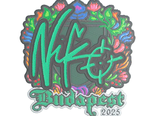 Sticker | NiKo (Embroidered) | Budapest 2025