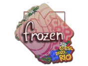 Sticker | frozen | Rio 2022 image