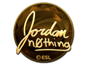 Sticker | n0thing (Gold) | Katowice 2019 image