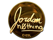 Sticker | n0thing (Gold) | Katowice 2019 image