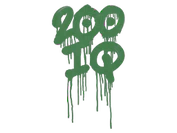 Sealed Graffiti | 200 IQ (Jungle Green) image