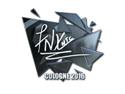 Sticker | fnx (Foil) | Cologne 2016 image