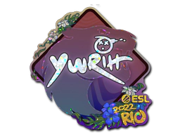 Sticker | yuurih (Glitter) | Rio 2022 image