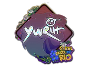 Sticker | yuurih (Glitter) | Rio 2022 image