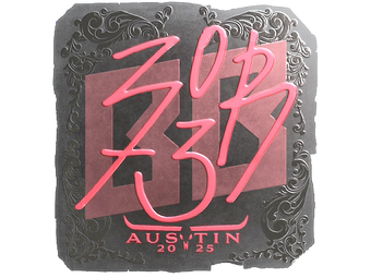 Sticker | zorte (Foil) | Austin 2025 image
