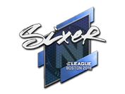 Sticker | SIXER | Boston 2018 image