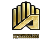 Sticker | AMKAL ESPORTS (Gold) | Copenhagen 2024 image